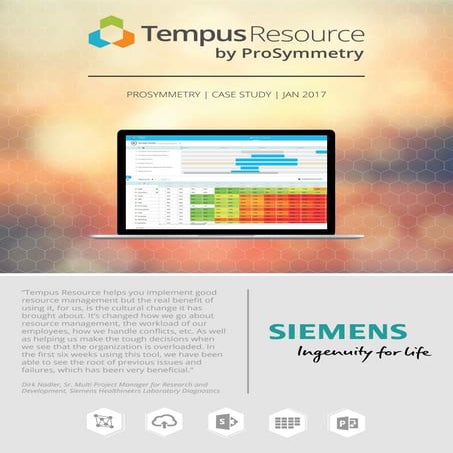 Siemens Resource Planning Case Study
