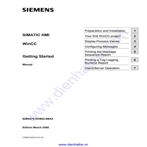 Siemens win cc manual win cc getting started
