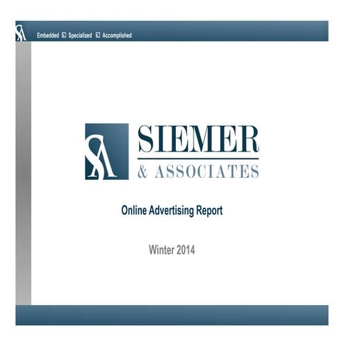 Siemer online advertising winter 2014 master
