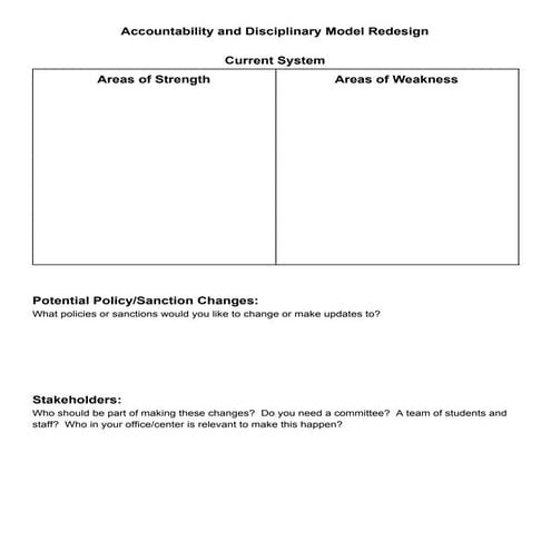Redesigning and Implementing a Restorative Accountability and ...