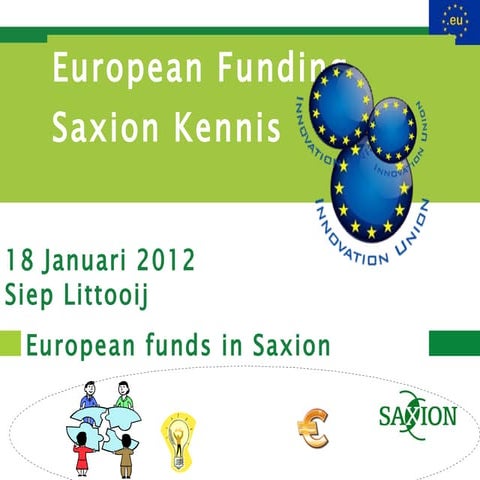 Siep european funding saxion and eu projects