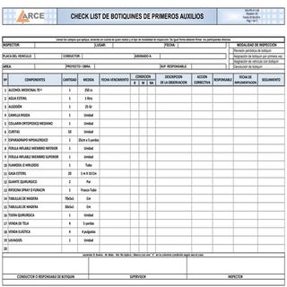 Sig pr-013-08 check list botiquin d...