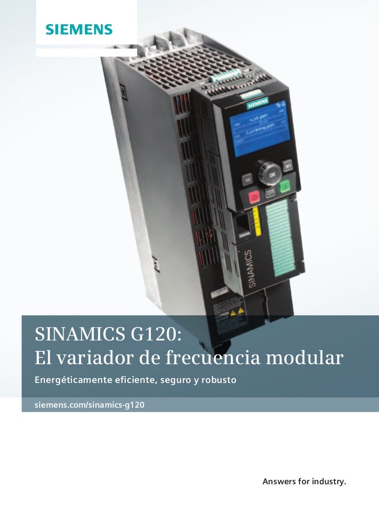 variador synamics g120