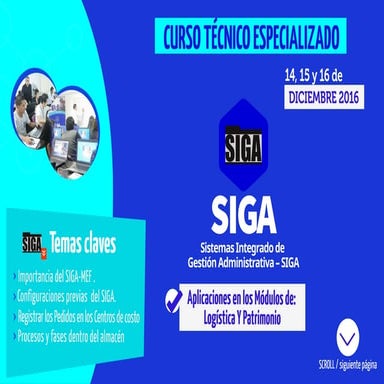 Curso: SIGA BÁSICO