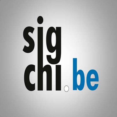 Sigchi.be op feweb congres 2010