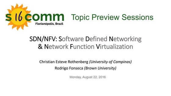 Software Defined Networking (SDN) | PPTX | Computer Networking | Computing