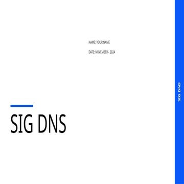 SIG DNS SECURITY FIRSTLINE ERETTTTT.pptx