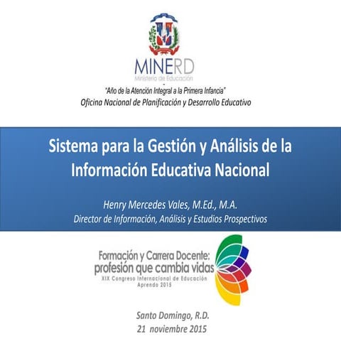 Sistemas de información para la gestión escolar