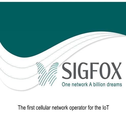 Long-Distance Battery-Powered Sensors for the IOT- SigFox