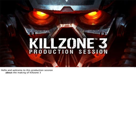 The Creation of Killzone 3