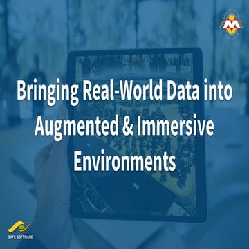 Bringing Real-World Data into Augmented & Immersive Environments