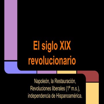 Siglo XIX Europa