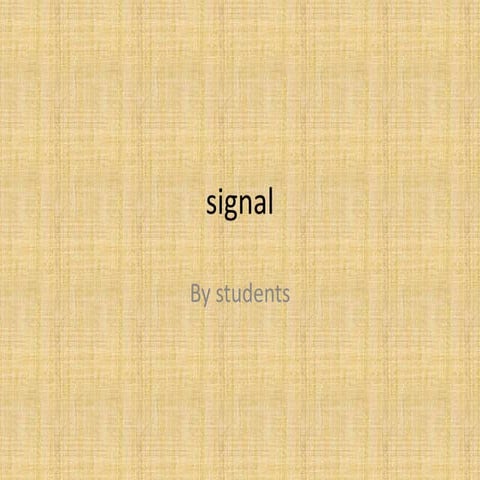 Signal