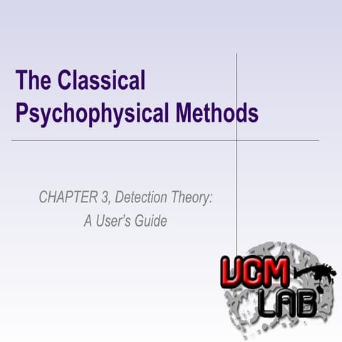 DETECTION THEORY CHAPTER 3
