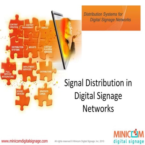 Signal distribution in ds networks
