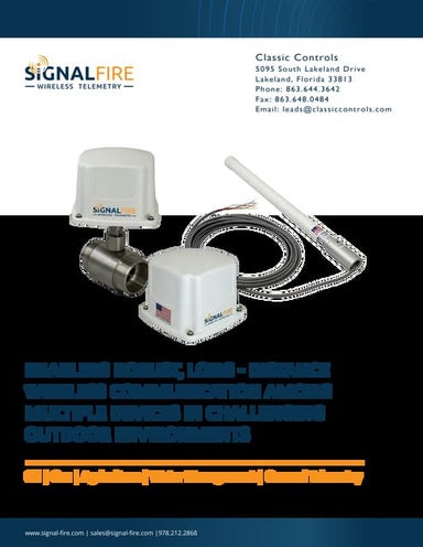 Signal Fire Wireless Telemetry Catalog