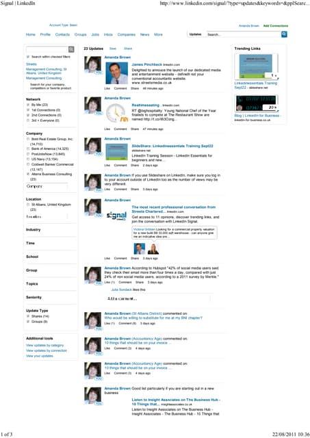 Alterra Business Consulting LinkedIn activity