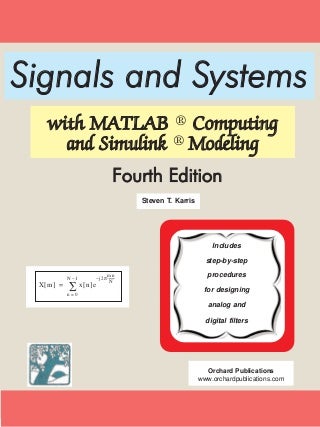 Signals and systems with matlab computing and simulink modeling