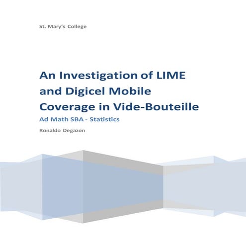 CSEC Additional Mathematics SBA