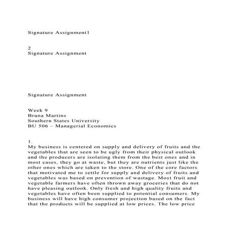 Business environment Sample Document | PDF