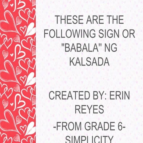 Sign filipino lesson presentation | PPT