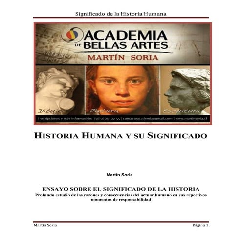Significado de la historia humana