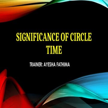 Significance of circle time school .pptx