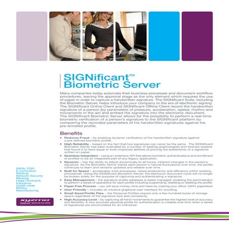 Significant Server | PDF