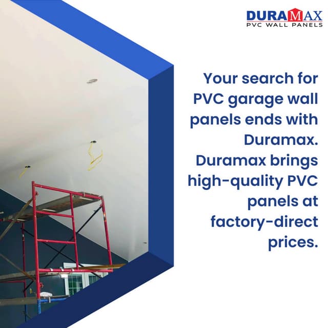 Sign in for pristine and mold-free garages with PVC garage wall ...