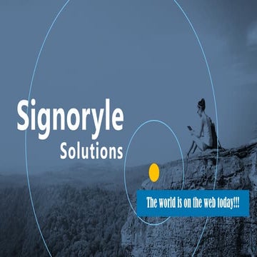 Signoryle: Best web design company in Bangalore