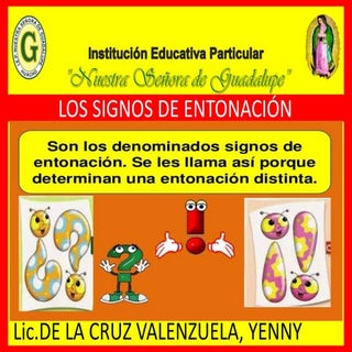 Signos de entonación