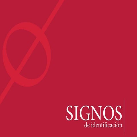 Signos de identidad | PDF