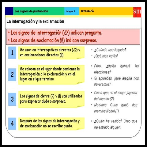 Signos de puntuación