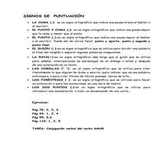 Signos de puntuación