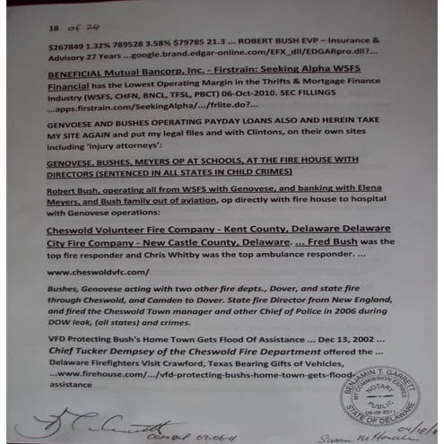 Sig notary r bush genovese crime to p 22