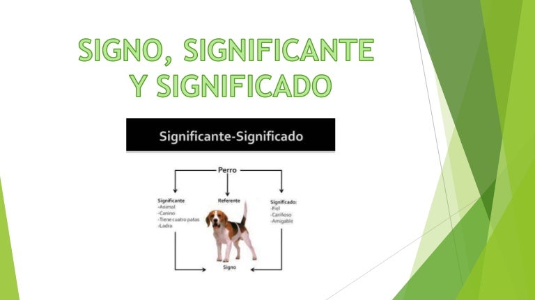 Signo y significado