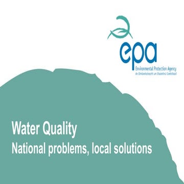 Signpost Seminar: Water quality - national problems, local solutions