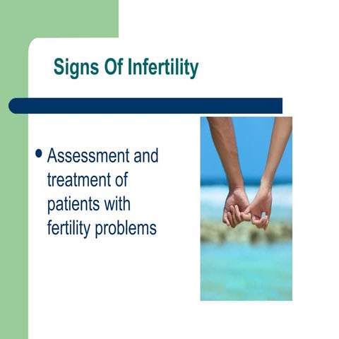 Signs Of Infertility | PPT