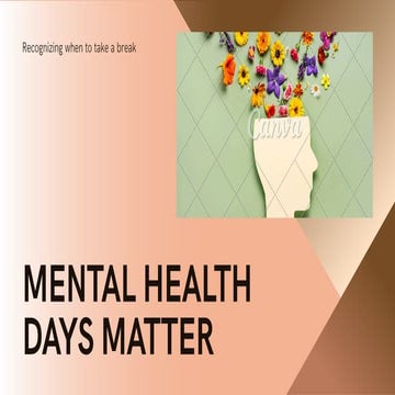 Signs That You Need a Mental Health Day From Work by Nikolas Velikopoljski