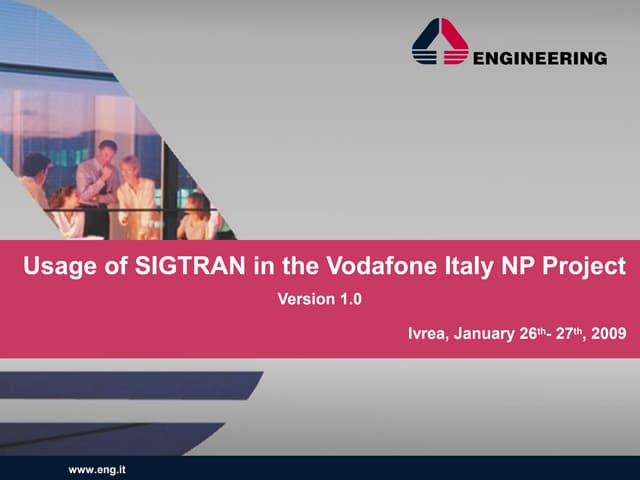 Sigtran Workshop