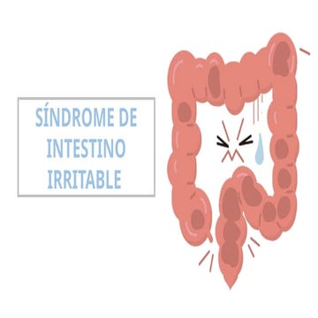 sindrome de intestino irritable revision pptx | PPTX