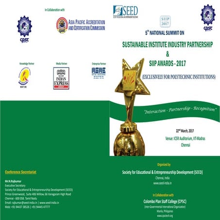 Polytechnic:National Summit:SIIP:APACC