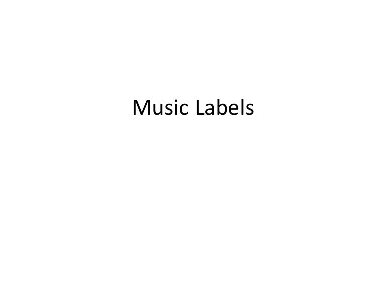 How to record labels work