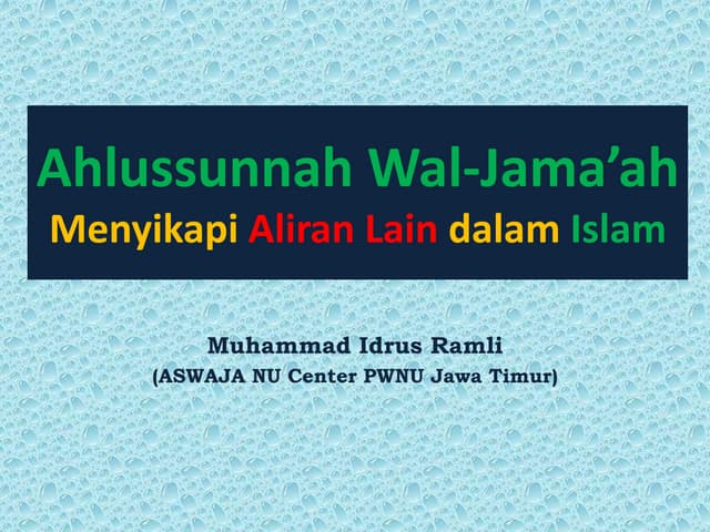Tausiyah bln rajab