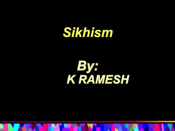 Sikhism History Pptx Sikhism Religion Spirituality