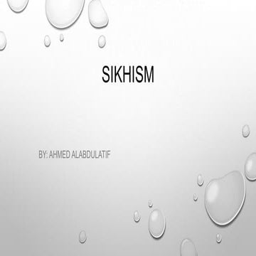 Sikhism 