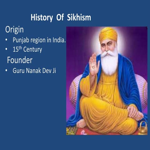 Sikhism History