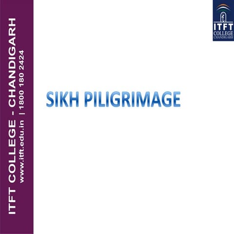 ITFT - Sikh piligrimage