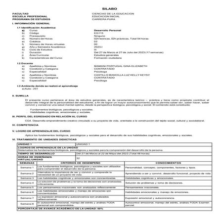 UNIDAD DE APRENDIZAJE 1 DPCC - 3° 2023.docx