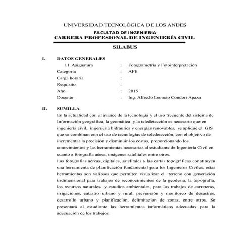 Silabo fotogrametria 2015 civil